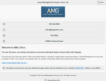 Tablet Screenshot of amgchico.com